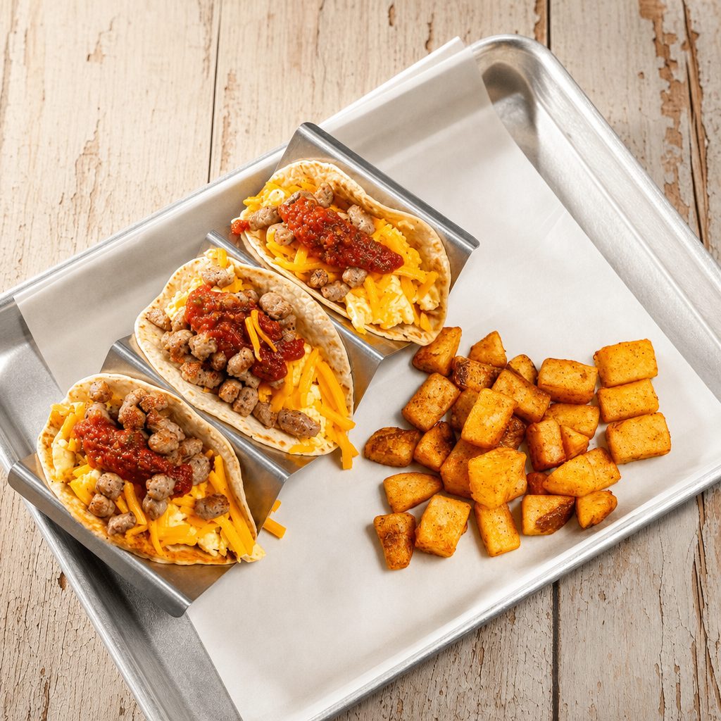 Breakfast Tacos.